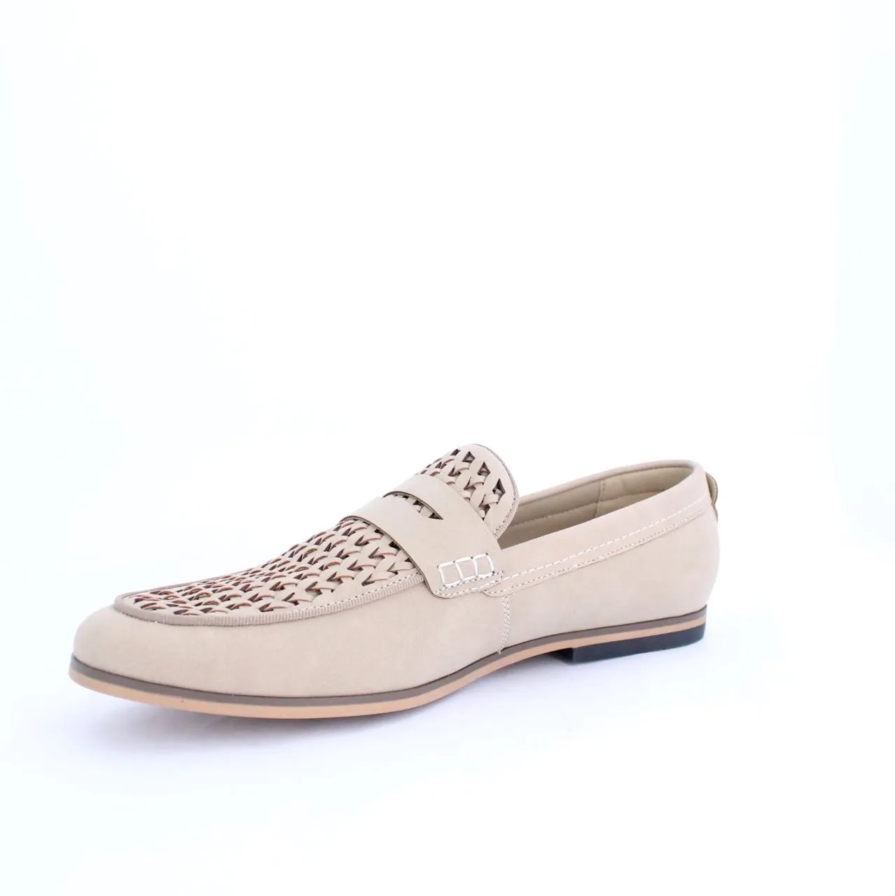 ROLANDO MENS LOAFERS-BEIGE